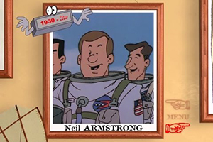 Byl jednou jeden ... vynálezce - Neil Armstrong, Měsíc a vesmír