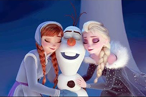 Ledové království - Vánoce s Olafem