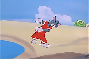 Tom a Jerry - Číča na pláži