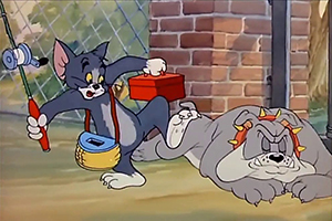 Tom a Jerry - Kocouří rybaření