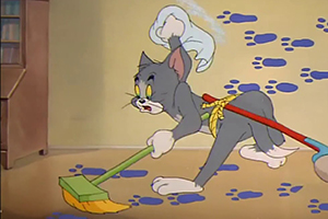 Tom a Jerry - Velký úklid